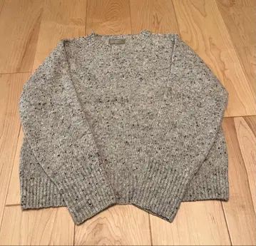 MARGARET HOWELL 베이지 모 100% 스웨터 II