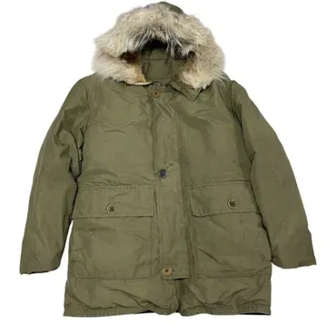 빈티지 60s 에디 바우어 폴러 후드티 다운 자켓