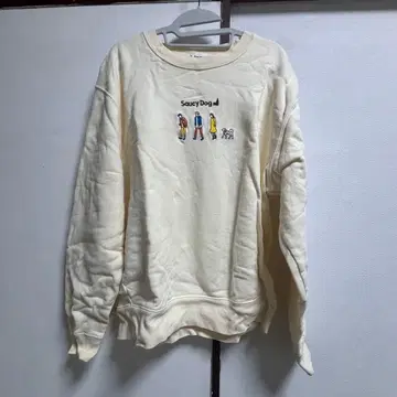 Saucy Dog 크루넥 맨투맨