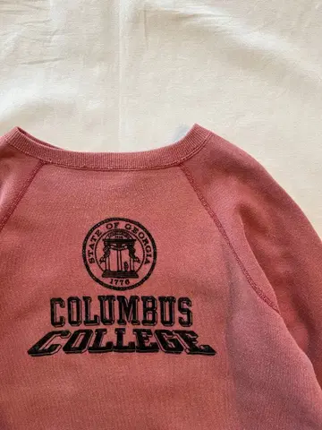 [ 레어 ] 60s vintage 칼리지 맨투맨 플로키 빅 사이즈