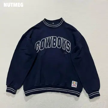 90s 빈티지 NUTMEG COWBOYS 맨투맨 네이비 컬러