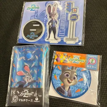 주토피아 해피 복권 I상 G상 캔 거울 아크릴 스탠드 주디