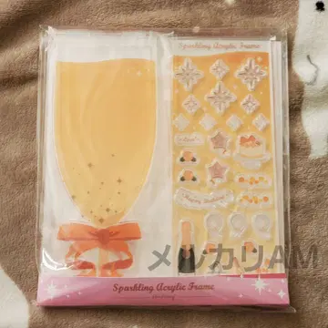 후쿠야 fanfancy+ 스파클링 아크릴 프레임 오렌지