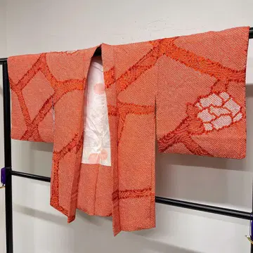 겉옷 총조리 모란 꽃 무늬 조임 기모노 123tz