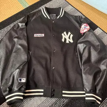 Perushu 뉴욕 양키스 바시티 자켓 L