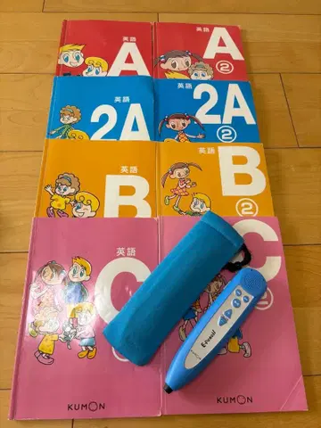 Kumon 영어 텍스트 세트 음성펜 포함