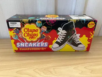 츄파춥스 스니커즈 블랙 25cm 미사용 새상품 박스 있음 프라이스