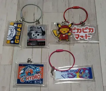 포켓몬 피카피카마트 2연 아크릴 키링 컬렉션