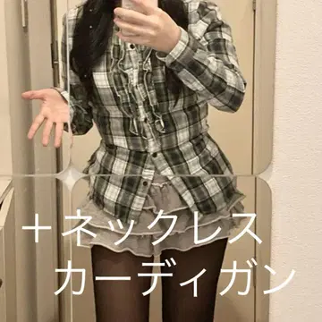 4점 코디 세트 모리걸 페어리 그런지 헤이세이 00s 덧없는