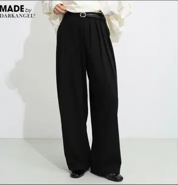 턱 팬츠 블랙 그레이 다크 엔젤