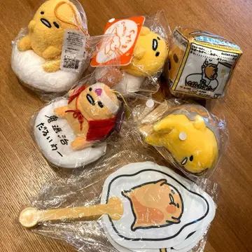 산리오 구데타마 마스코트 묶음 판매 택 포함 미사용품