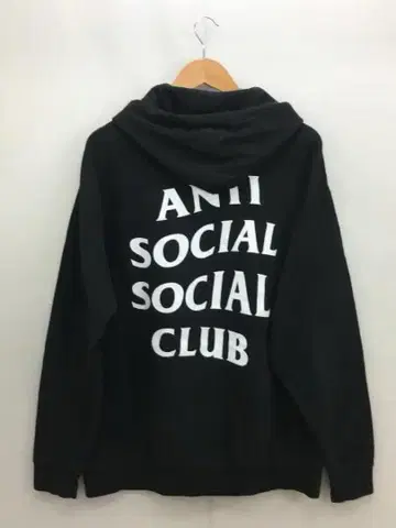 ANTI SOCIAL SOCIAL CLUB 블랙 후드티