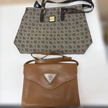 토트백과 가죽 숄더백 세트