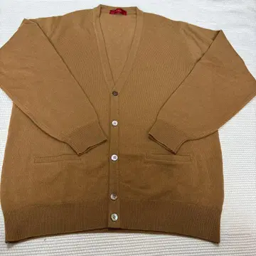 신사 캐시미어 베이지 가디건