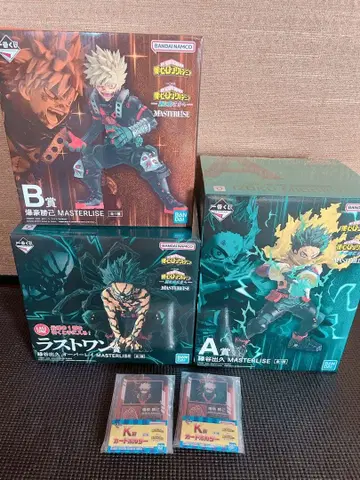 히로아카 제일복권 더 멀리 나아가자 바쿠고 미도리야 라스트원 피규어 모음