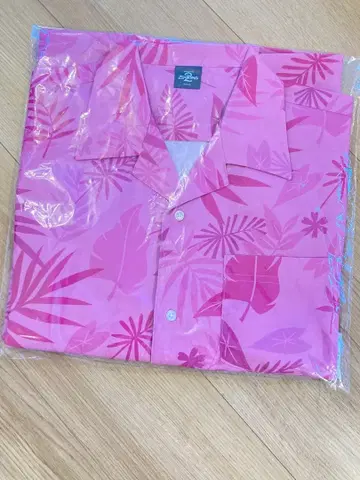 주토피아 해피 복권 알로하 셔츠 B상 핑크