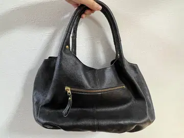 [중고품] Anti-Forme Design 천연 가죽 토트백 블랙