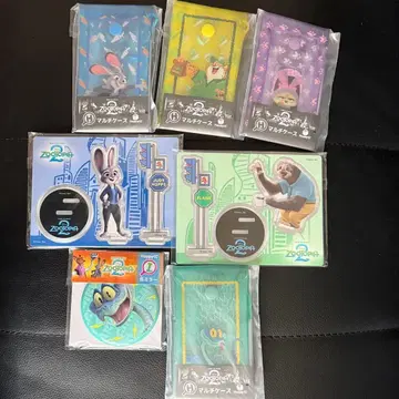 주토피아2 G상 H상 I상 7점 세트 해피 복권