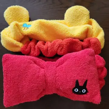 헤어밴드 세트 푸우 마녀 배달부 키키