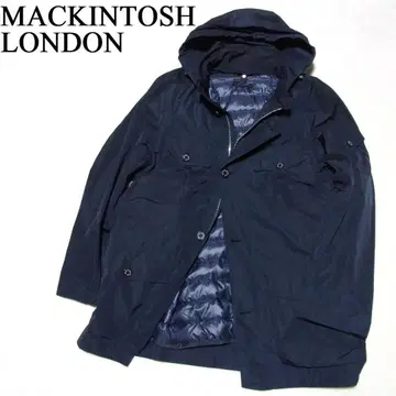 매킨토시 런던 다운 라이너 후드티 자켓 42 네이비