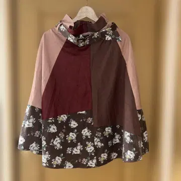 axes femme 패치워크 패턴 스커트 (핑크)