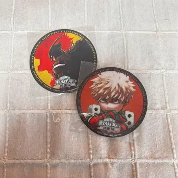 나의 히어로 아카데미아 히로아카 원화전 코스터 바쿠고 카츠키 카페