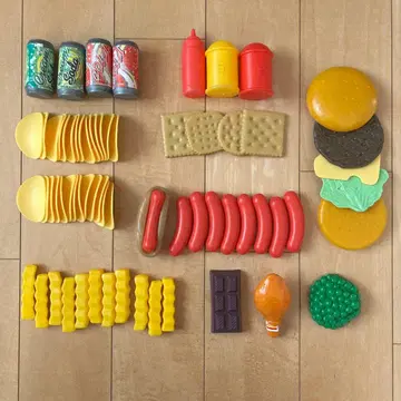 [ 역할 놀이 세트 ] 햄버거 핫도그 감자 12종 묶음 판매