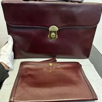 [ 초레어 ] 독일 골드파일 비즈니스 백 세컨드 백 세트