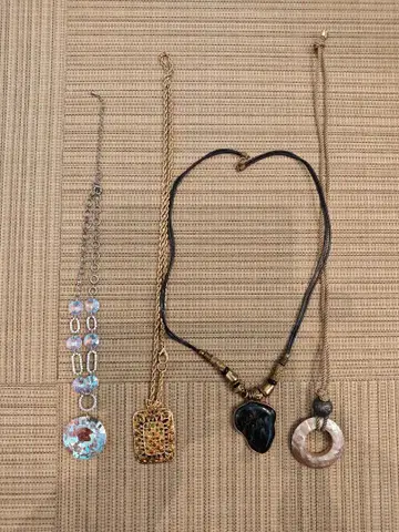 펜던트 목걸이 세트 4개