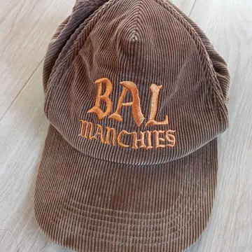 BAL MANCHE 코듀로이 캡 브라운