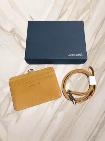 가죽 ID 넥스트랩 사원증 명함 명찰 카드 케이스