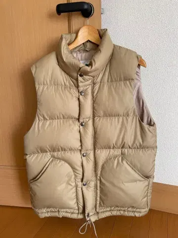 SIERRA DESIGNS 빈티지 탄 다운 베스트 JPN M