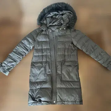 theory 후드 부착 다운 자켓 P 블랙