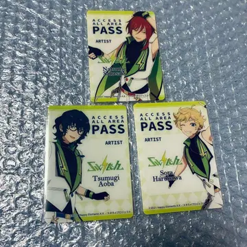 앙스타 클리어 포토 카드 사카사키 나츠메 아오바 츠무기 하루카와 소라