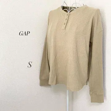 [ GAP ] 리브 롱 슬리브 헨리넥 상의 ap1569