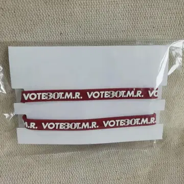 [T.M.R. VOTE30] 러버 팔찌 [RED]