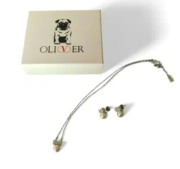 OLIVER 오리바 목걸이 귀걸이 세트
