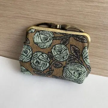 미나 페르호넨 오야코 가마구치 지갑 핸드메이드 rosy