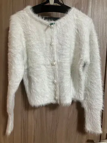 아르페쥬 스토리 오리지널 2WAY 페더 라메 가디건