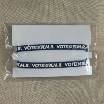 [T.M.R. VOTE30] 러버 팔찌 [NAVY]