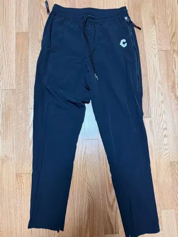 CRONOS 블랙 슬림 핏 팬츠 M