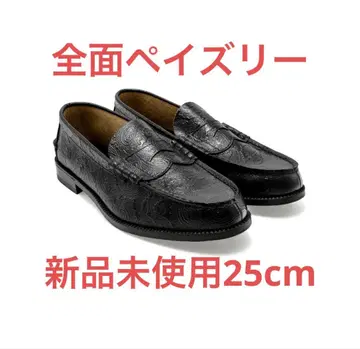 미사용 새상품 Kenford Fineshoes 페이즐리 로퍼 25cm