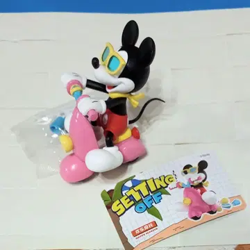 52TOYS 블라인드 박스 미키 여행 환락모토 피규어