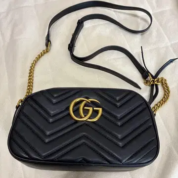 블랙 가죽 숄더백 여성용