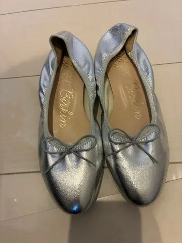 실버 발레 슈즈 24.0cm 일본제