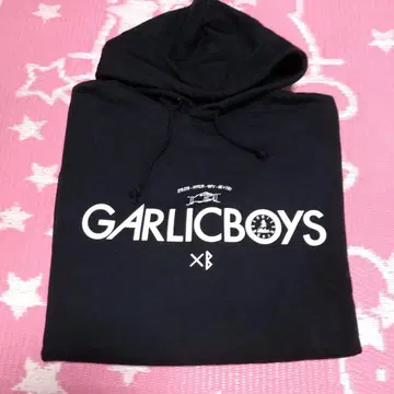 미사용 새상품 하자품 GARLICBOYS 후드티 블랙 XL