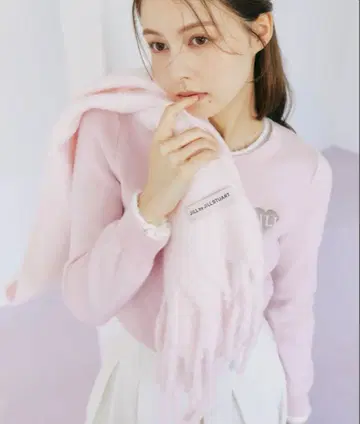 JILL by JILL STUART 핑크 머플러