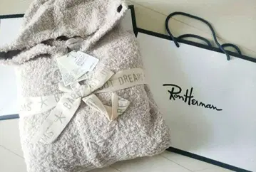 론 헤르만 별주 베어풋 아이보리 L 미사용 새상품 택 포함 가을/겨울