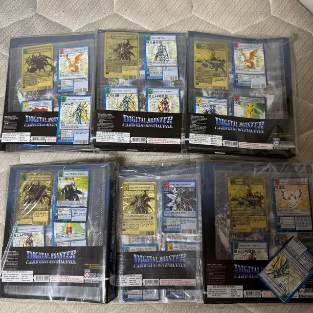 구디지몬 구디지카 골드에칭 미개봉 카드앨범 판매합니다