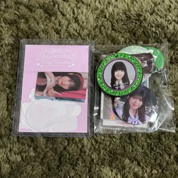 [ 덤 굿즈 포함 ] 사쿠라자카46 우에무라 리나 졸업 기념 스티커 세트